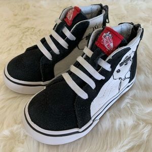 Pre-Owned Peanuts x Sk8-Hi Zip Toddler Vans